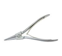 Dönges Pinza di sicurezza, lunghezza 135 mm, per Ø 3 - 10 mm, A 0 (pinza per anello di seeger, anello di sicurezza, pinza per anelli di sicurezza) DIN: 5254 A, dritta, cromata, acciaio al cromo