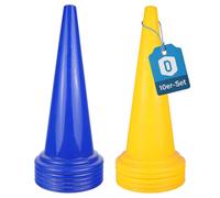 Dönges Set - XXL coni per cavalli - 5 x blu 5 x giallo equitazione