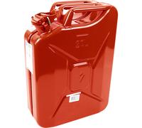 Dönges Tanica per benzina in lamiera d'acciaio rosso