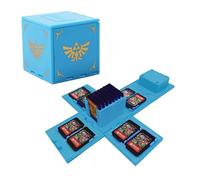 doepeBAE Custodia Giochi Switch per 16 Cartucce - Scatola Compatta con Apertura Rapida a Pulsante - Antiurto e Portatile (A5)