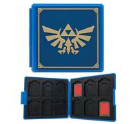 doepeBAE Custodia per Carte Switch - Scatola Porta Giochi con 12 Alloggiamenti per Schede di Gioco e MicroSD - Astuccio Rigido Impermeabile da Viaggio per Accessori Console (A04)