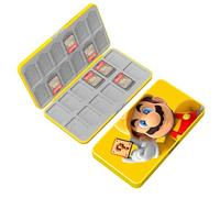 doepeBAE Custodia per Schede di Gioco, Custodie Giochi Switch, Switch Game Card Case, Scatola per Carte con Fodera in Silicone, Con 24 Slot per Cartucce di Gioco e 24 Slot per Schede SD (24C)