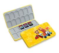 doepeBAE Custodia Porta Giochi per Switch, Capacità con 24 Slot per Switch /OLED /Lite, Custodia Compatto e Portatile Case, Custodia Rigida in ABS, Fodera in Silicone (24A)