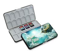 doepeBAE Custodia Porta Giochi per Switch, Capacità con 24 Slot per Switch/OLED/Lite, Custodia Compatto e Portatile Case, Custodia Rigida in ABS, Fodera in Silicone (24D)