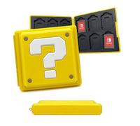 doepeBAE Porta Schede per Switch - Custodia Impermeabile per 12 Giochi + 12 MicroSD, Silicone Morbido con Chiusura Sicura, Compatta e Leggera, Organizzatore da Viaggio per Accessori Gaming (12D)