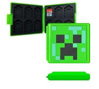 doepeBAE Porta Schede per Switch - Custodia Impermeabile per 12 Giochi + 12 MicroSD, Silicone Morbido con Chiusura Sicura, Compatta e Leggera, Organizzatore da Viaggio per Accessori Gaming (12C)