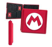 doepeBAE Porta Schede per Switch - Custodia Impermeabile per 12 Giochi + 12 MicroSD, Silicone Morbido con Chiusura Sicura, Compatta e Leggera, Organizzatore da Viaggio per Accessori Gaming (12A)