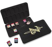 doepeBAE Porta Schede per Switch - Custodia Impermeabile per 24 Giochi + 24 MicroSD, Silicone Morbido con Chiusura Sicura, Compatta e Leggera, Organizzatore da Viaggio per Accessori Gaming (24F)