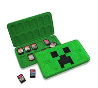 doepeBAE Porta Schede per Switch - Custodia Impermeabile per 24 Giochi + 24 MicroSD, Silicone Morbido con Chiusura Sicura, Compatta e Leggera, Organizzatore da Viaggio per Accessori Gaming (24E)