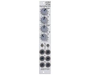 Doepfer A-130-2 Dual linear/exponential VCA Slim Line - Sintetizzatore modulare VCA