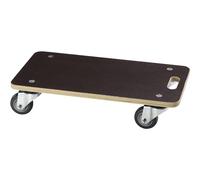 Dörner + Helmer Carrello per il trasporto Cargo Pro (portata 400 kg, superficie di appoggio 575 x 290 mm, aiuto per il trasporto, rullo per mobili con ruote VG) 300686