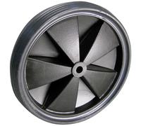 Firma doerner & Helmer GmbH - Na bordo nero PVC della ruota 150 X 36 X 8 mm EQ, radiali nPro
