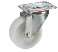 Dörner + Helmer doerner + Helmer 728151 Rotella con Piatto, Bianco