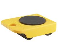 doerner + Helmer Mobili Transporter con ruote in plastica e piatto girevole 105 X 75 X 35 mm portata 150 kg, 1 pezzi, 290651