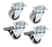 dörner + helmer 450105 Ruota girevole doppia Diametro ruota: 50 mm Capacità di