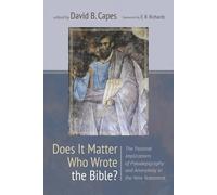 Does It Matter Who Wrote the Bible? (Tascabile)