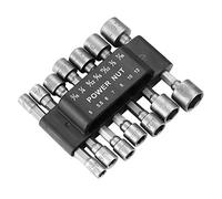 Does not apply 14 Pezzi Adattatore Chiave a Bussola Esagonale per Dadi, Inserto Cacciavite, Set di Boccole a Punte, Dadi a Sei Pan Cavi per Punte Esagonali Cacciavite Magnetico