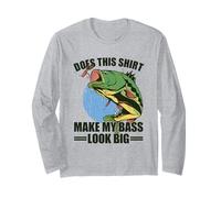 Does This Shirt Make My Bass Look Big Maglia a Manica