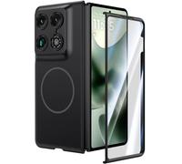 Doeshine Custodia per Motorola Razr Fold 2026 con pellicola protettiva, [compatibile con MagSafe], cover protettiva ultra sottile antiscivolo per Moto Razr Fold 5G 2026, nero