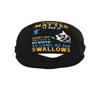 Doesn'T Matter She Short Fat And Has A Big Mouth As Long As Swallows Donna Uomo Fascia Sportiva Elastica Headband Leggera Fasce Per Capelli Per Escursionismo Sport Allenamento Ciclismo