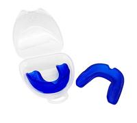 DOETYD Paradenti Slim Fit, paradenti sportivo per adulti e ragazzi, con custodia, per bambini e ragazzi, per scuola, combattimento, MMA, rugby, judo, calcio e altro (blu)