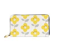 DOFFO Colorato Irregolare Check Pattern Stampa Portafoglio In Pelle Per Le Donne Della Borsa Della Moneta Del Raccoglitore Sottile Zip Telefono Cambiamento Della Borsa, Grazioso motivo scozzese,