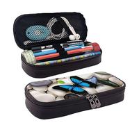 DOFFO Farfalla Pietra Ricamo Dipinti Stampato Carino Astuccio Estetico Astuccio Astuccio Speciale Penna Astuccio In Pelle Artificiale Astuccio Matita Durevole Astuccio Con Cerniera Per Ufficio Lavoro