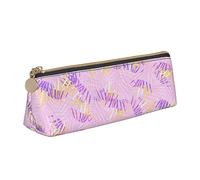 DOFFO Splendido astuccio con stampa a bolle rosa carino astuccio estetico astuccio speciale astuccio piccolo astuccio per matite durevole astuccio con cerniera per donne ufficio lavoro e studio, Linee