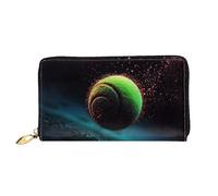 DOFFO Tie Dye Hippies Stampa Portafoglio In Pelle Per Le Donne Borsa Della Moneta Sottile Zip Telefono Cambiamento Della Borsa Frizione Titolare Della, tennis., Taglia unica