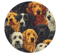 Dog 1000 Pieces Science Fiction Cute Pet Jigsaw Puzzles For Adults Educational Games Stress Relieving Entertainment Exercise The Memory of The Brain for Adults And Kids, Age 12 Years Up 1000pcs (67.5x