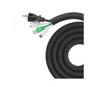 Dog and Cat Cord Protector 10ft ,Cable Sleeve compatible Easy Cord Management, Protects Cables From