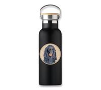 Dog Art Razza Pittura Gordon Setter Thermo, Eco Bottiglia, Tazza di Caffè