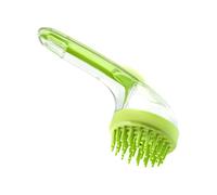 Dog Bath Brush, Cat Bathing Scrubber with Soap Dispenser, Gentle Massage Cleaning Comfortable Pet Cleaning for Kittens, Puppies, Home, Beach, piscina, Travel, 7,09 x 2,76 x 2,95 pollici