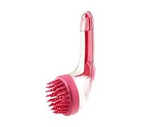 Dog Bath Brush, Cat Grooming Scrubber, Gentle Massage Cleaner with Built-in Soap Dispenser, Ideal for Cats, Kittens, Puppies, Perfect for Home, Beach, Pool Groomers, or Travel Use