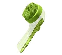 Dog Bath Brush, Gentle Washing Slicker Brush, 7.48x3.35in Portable Soft Scrubber, Flea Removal Matting, Versatile Pet Detangler for Puppy, Kitten, Horse Hygiene, Grooming