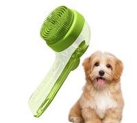 Dog Bath Brush, Gentle Washing Slicker Scrubber, Detangler for Puppies, Kittens, and Horses, 7.48x3.35x1.18 inches, Ideal for Hygiene, Cleaning, Dandruff, and Flea Control