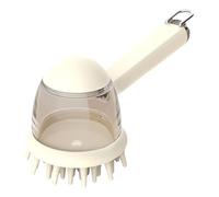 Dog Bath Brush, Non-Slip Dog Shampoo Brushes, Soap Dispenser Pet Cleaning Tool, Ergonomic Bathing, Washing & Massage Brush for Dogs and Pets, 7.32x2.95x3.39 Inches