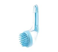 Dog Bath Brush Scrubber, Cat Bathing Grooming Tool, Gentle Massage Cleaner with Built-In Soap Dispenser, Pet Care Accessory for Kittens Puppies Home Beach Swimming Pool Groomers Travel