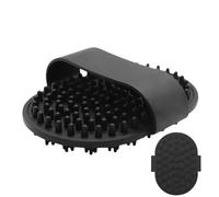 Dog Bath Brush - Silicone Grooming Tool for Deep Cleaning with Double Sided Design | Soft Flexible Bristles with Gentle Massage Function, Pet Scrubber for Long Short Hair Care Puppy Cat Bathing