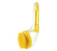 Dog Bath Brush - Soft Silicone Bristles, Long Handle Shampoo Brush For Dogs