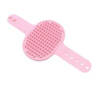 Dog Bath Brush,Soothing Massage Adjustable Ring Handle - Dog Bath Brush Washing Scrubber - for Shower Daily Care Home Grooming Pet Salon