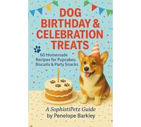 Dog Birthday & Celebration Treats: 60 Homemade Recipes for Pupcakes, Biscuits & Party Snacks - A Healthy Dog Treat Cookbook