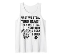 Dog bordolese Ruba Il Tuo Cuore Ruba Il Tuo Letto e Canotta