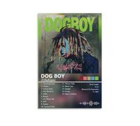 Dog Boy - Poster KamiWaterproof da parete, stampa a prova di umidità, facile da installare e resistente allo sbiadimento, senza cornice, 60 x 90 cm