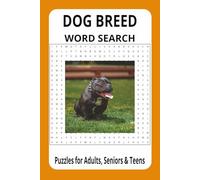 DOG BREED Word Search Puzzle Book: DOG BREED Word Search Puzzle Book