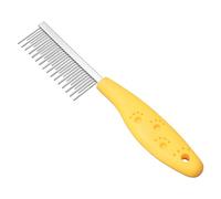 Dog Brush - Dematting Comb | Portable Pet Deshedder | Pets Combs Hairbrush | Reusable Pet Grooming Tool | Cleaning Accessory | Dog Grooming Combs for Gently Removes Loose Undercoat Flea
