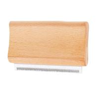Dog Brush, Hair Comb, Wood Dematting Grooming Tool Professional Supplies, Shedding Control Soft Bristles Pet Care Kit, Brush for Home Horse Routine, 5.31x2.36x0.79 Inches