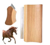 Dog Brush, Hair Comb, Wood Detangling, Professional Grooming Tool, Multi-Purpose Shedding Removal for Home Use, Puppy, Cat, Horse Grooming, 5.31x2.36x0.79 inches, 180g