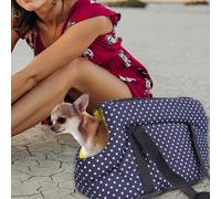 Dog Carrier Bag Sling Bag Foldable Cozy Warm Tote per Pet Cat Supplies Puppy