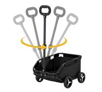 Dog Carrier Stroller, Rolling Pet Carriage, Portable Dog Cart, Pet Stroller, Travel Pet Stroller, Cat Carrier on Wheels, Four-Wheel Dog Trolley, Pet Stroller for Shopping